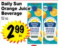 Superior Grocers Daily Sun Orange Juice Beverage offer