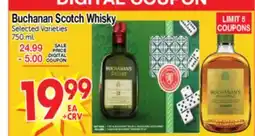 Superior Grocers Buchanan Scotch Whisky offer