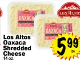 Superior Grocers Los Altos Oaxaca Shredded Cheese offer