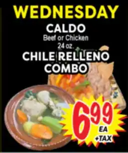 Superior Grocers CALDO Beef or Chicken offer