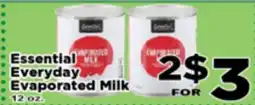 Superior Grocers Essential Everyday Evaporated Milk offer
