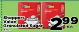 Superior Grocers Shoppers Value Granulated Sugar offer