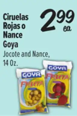 El Super Jocote and Nance offer