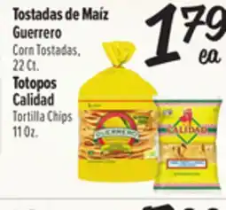 El Super Guerrero Corn Tostadas offer