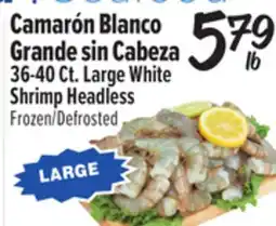 El Super Large White Shrimp Headless offer