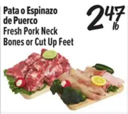 El Super Fresh Pork Neck Bones or Cut Up Feet offer