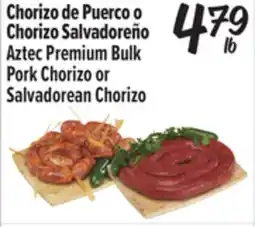 El Super Aztec Premium Bulk Pork Chorizo or Salvadorean Chorizo offer
