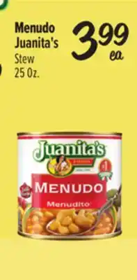 El Super Juanita's Stew offer