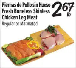 El Super Fresh Boneless Skinless Chicken Leg Meat offer