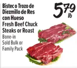 El Super Fresh Beef Chuck Steaks or Roast offer