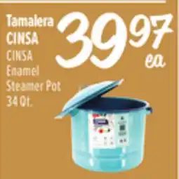 El Super CINSA Enamel Steamer Pot offer