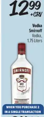 El Super Smirnoff Vodka offer