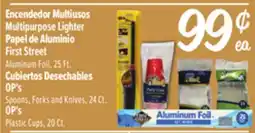 El Super First Street Aluminum Foil offer