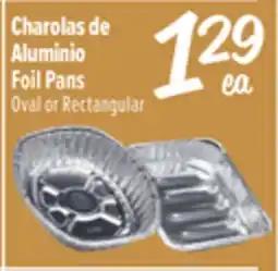 El Super Foil Pans Oval or Rectangular offer