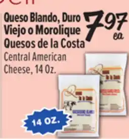 El Super Central American Cheese offer