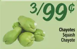 El Super Chayotes Squash offer