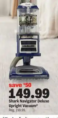 Meijer Shark Navigator Deluxe Upright Vacuum offer