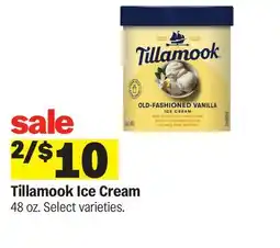 Meijer Tillamook Ice Cream offer