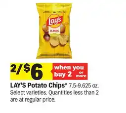 Meijer LAY'S Potato Chips offer