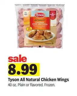 Meijer Tyson All Natural Chicken Wings offer