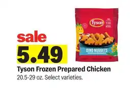 Meijer Tyson Frozen Prepared Chicken offer