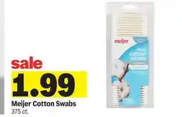 Meijer Meijer Cotton Swabs offer