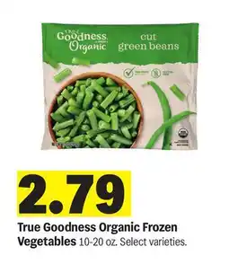 Meijer True Goodness Organic Frozen Vegetables offer