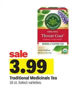 Meijer Traditional Medicinals Tea offer