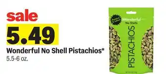 Meijer Wonderful No Shell Pistachios offer