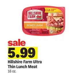 Meijer Hillshire Farm Ultra Thin Lunch Meat offer