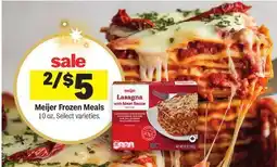 Meijer Meijer Frozen Meals offer