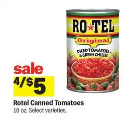 Meijer Rotel Canned Tomatoes offer