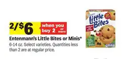 Meijer Entenmann's Little Bites or Minis offer