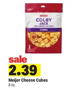 Meijer Meijer Cheese Cubes offer