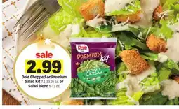 Meijer Dole Chopped or Premium Salad Kit 7.1-13.25 oz. or Salad Blend 5-12 oz offer