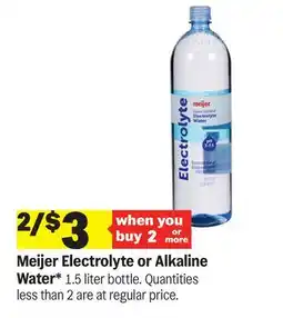 Meijer Meijer Electrolyte or Alkaline Water offer