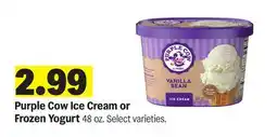 Meijer Purple Cow Ice Cream or Frozen Yogurt offer