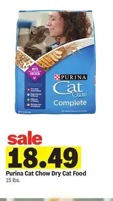 Meijer Purina Cat Chow Dry Cat Food offer
