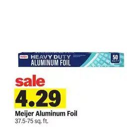 Meijer Meijer Aluminum Foil offer