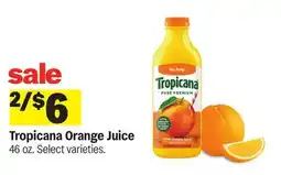 Meijer Tropicana Orange Juice offer