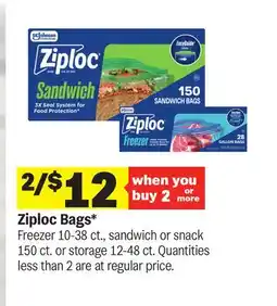 Meijer Ziploc Bags offer