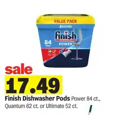 Meijer Finish Dishwasher Pods offer