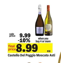 Meijer Castello Del Poggio Moscato Asti offer