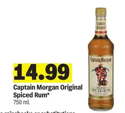 Meijer Captain Morgan Original Spiced Rum offer