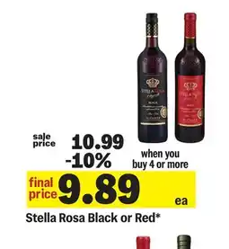 Meijer Stella Rosa Black or Red offer