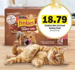 Meijer Friskies Wet Cat Food Variety Pack offer