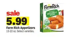 Meijer Farm Rich Appetizers offer