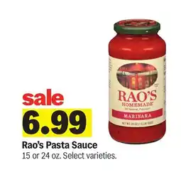 Meijer Rao's Pasta Sauce offer