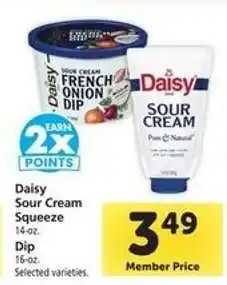 Safeway Daisy Sour Cream Squeeze offer