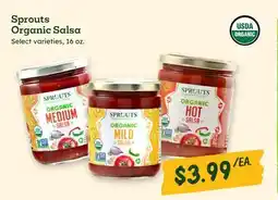 Sprouts Farmers Market Sprouts Organic Salsa offer